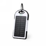 Water resistant power bank 4000 mAh, solar charger V0354-02