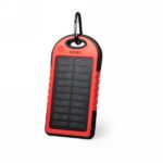 Water resistant power bank 4000 mAh, solar charger V0354-05