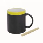 Kubek ceramiczny do rysowania 350 ml, kreda V0541-08