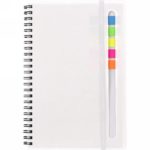 Memo holder, notebook approx. A5, sticky notes V2994-02