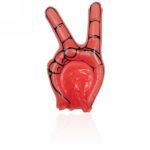 Inflatable hand "victory" V7351-05