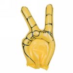 Inflatable hand "victory" V7351-08