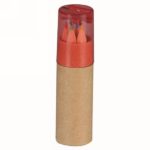 Colour pencil set with pencil sharpener V7831/A-05