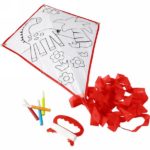 Kite for colouring, felt tip pens V7850-05