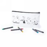 Pencil case for colouring, crayons V7873-02