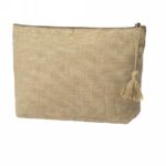 Jute cosmetic bag V8102-00