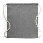 Recycled cotton drawstring bag V8168-03
