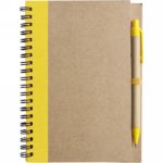 Notebook approx. A5 with ball pen V2389/A-08