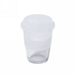 Glass travel mug 350 ml V0987-02