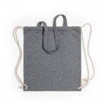 Recycled cotton bag 2 in 1, drawstring bag and shopping bag V6792-03