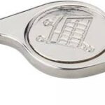 Brelok do kluczy, uchwyt do bezdotykowego otwierania drzwi, touch pen i żeton do wózka na zakupy V6909-32