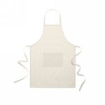 Kitchen apron made of recycled cotton V8882-20